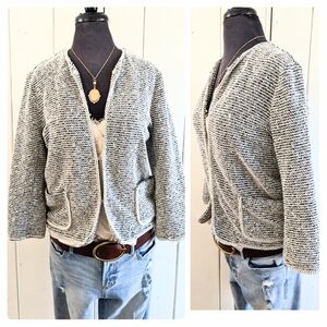 Max Studio Textured  Cardigan Jacket sz S